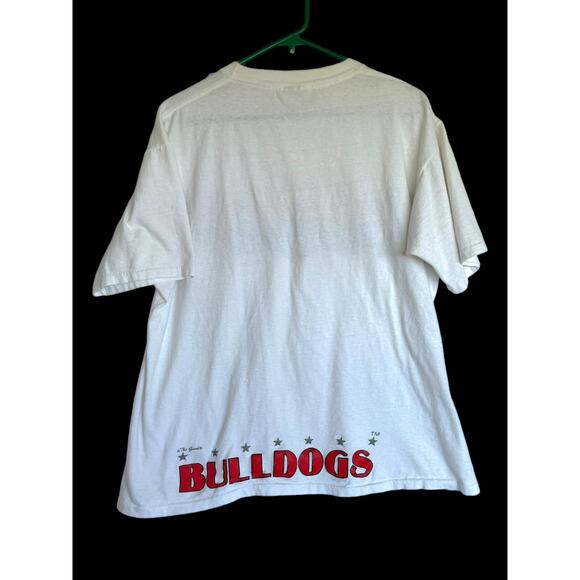 VTG Georgia Bulldogs T-Shirt Adult Mens L/XL Single Stitch GRAPHIC TEE The Game - Picture 3 of 11